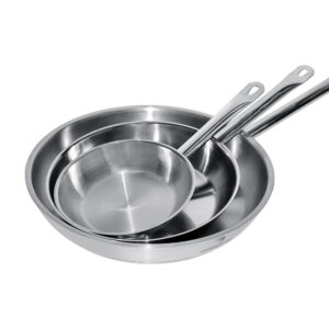 Stegepande - Rustfrit Stål - 28 cm